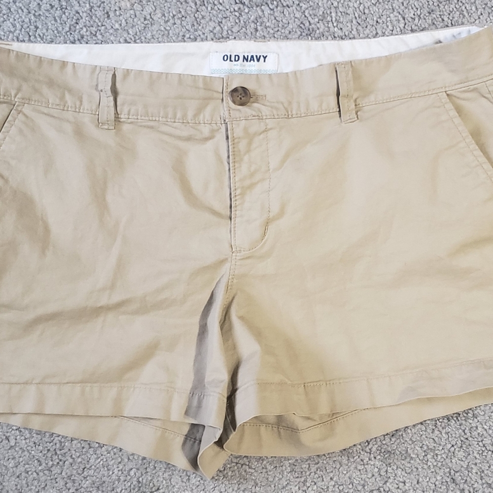 Womens khaki shorts